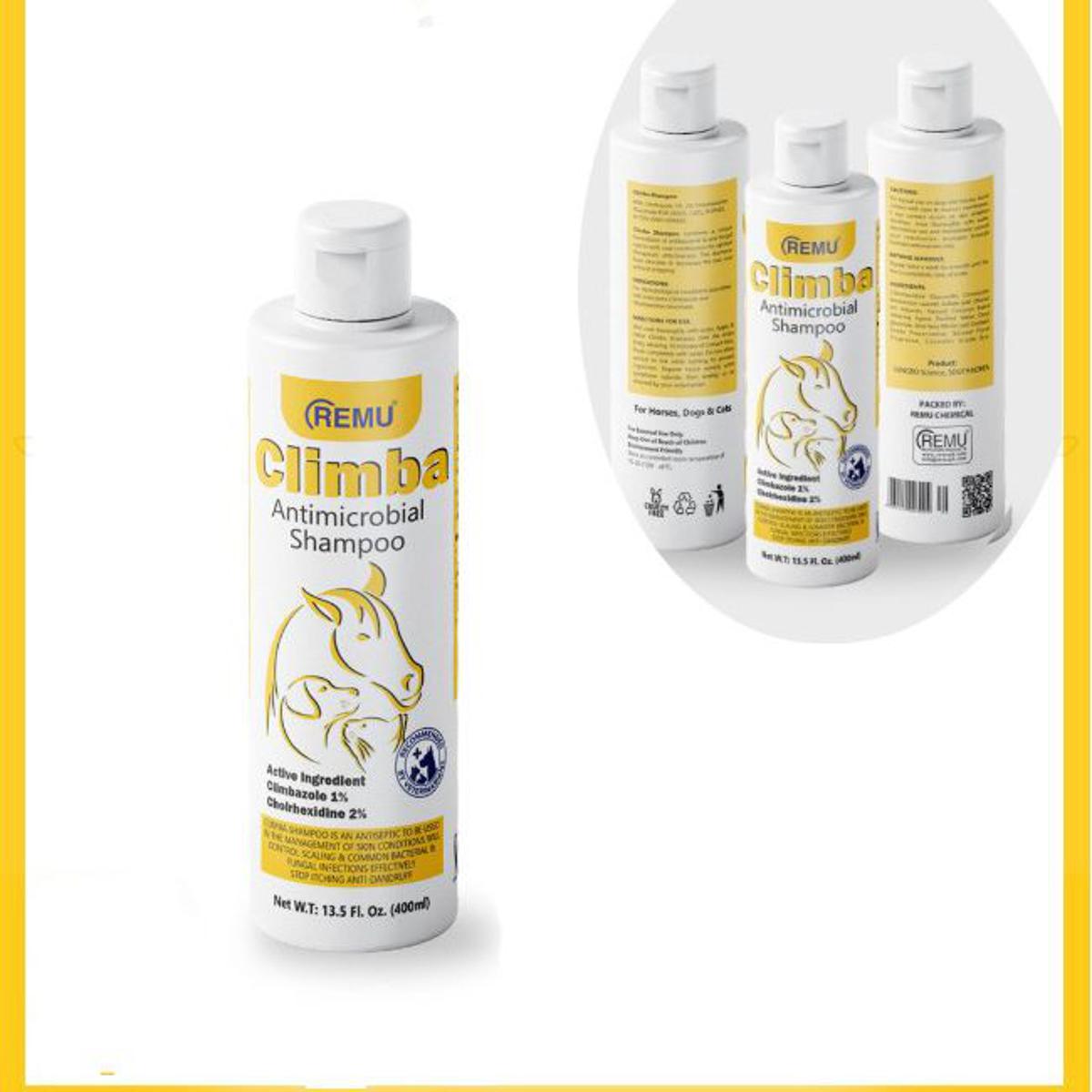 Remu - Climba Antimicrobial Medicated Shampoo for Cats and Dogs