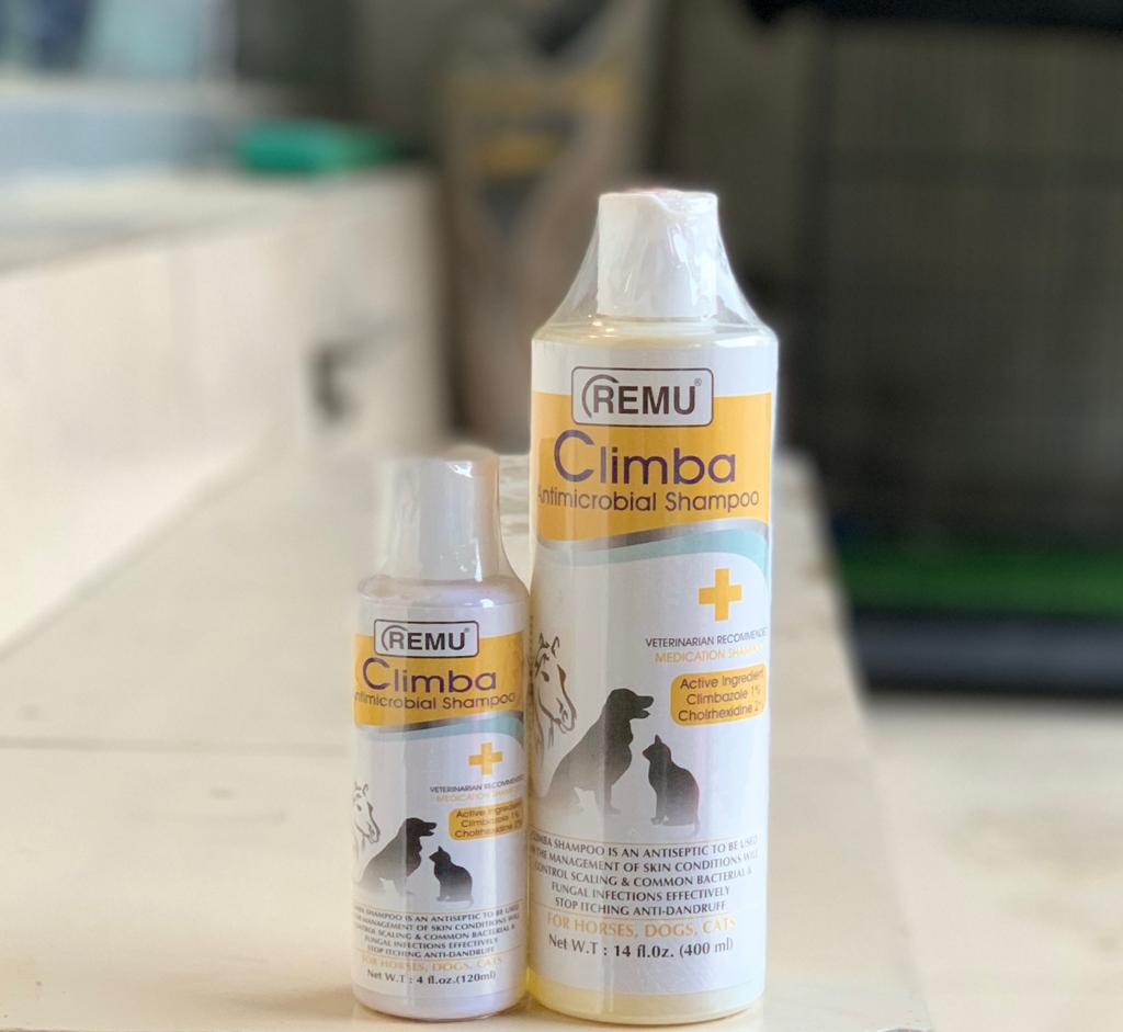 Remu - Climba Antimicrobial Medicated Shampoo for Cats and Dogs