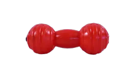 Red Hollow Dumble Toy For Pets